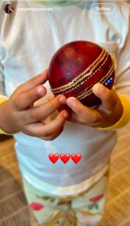IND vs ENG: Jasprit Bumrah's wife shares adorable photo of son after seamer's fifer at Headingley - see pic