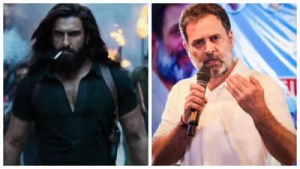 Ranveer Singh's 'Dhurandhar' Sparks Confusion: Is Rahul Gandhi Behind the Bollywood Film? Netizens React as First Look Teaser Attached to 'Param Sundari'