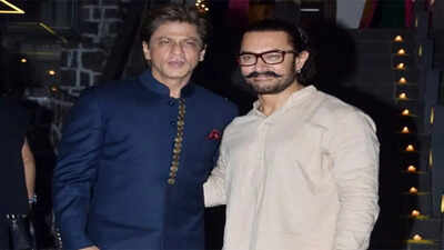 Shah Rukh Khan playfully teases Aamir Khan about his tea habits.
