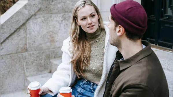 Man sitting alone, prioritizing personal space over relationship.